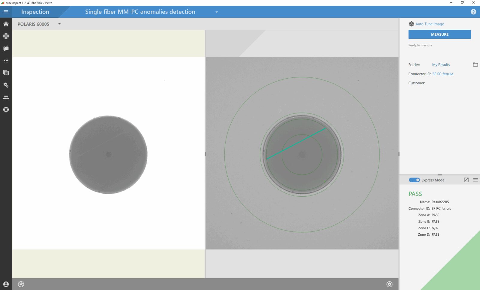 Polaris Benchtop Inspection Scope