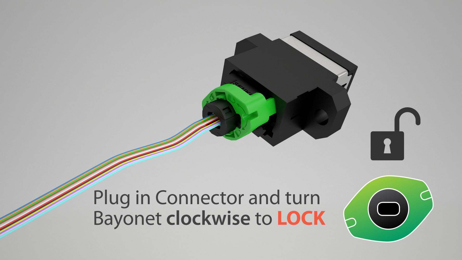 Senko MPO Plus Bayonet Connector » SENKO Advanced Components, Inc.