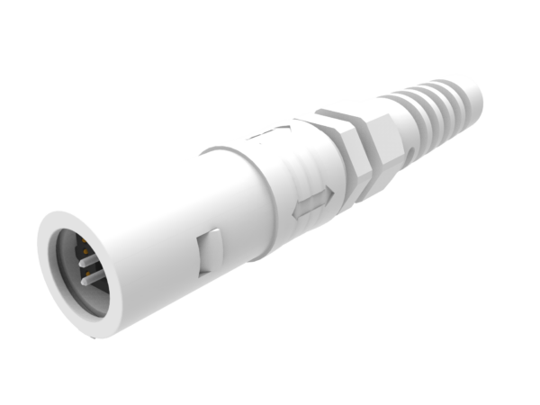 Medical-Connector-Plug-White