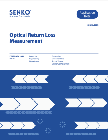 cover optical return loss