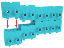 Micro LC Stackable Adapter