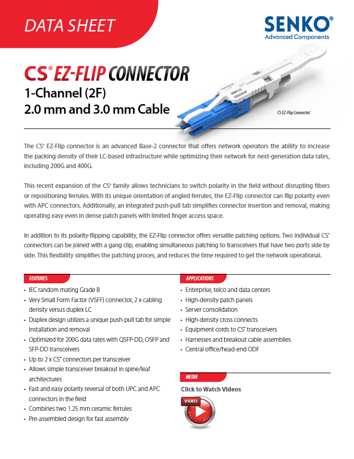 CS EZ-Flip Connectr cover