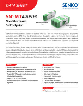 Data Sheet_SN-MT 16 SN Footprint Adapter