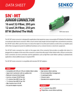 Data Sheet_SN-MT Junior Connector