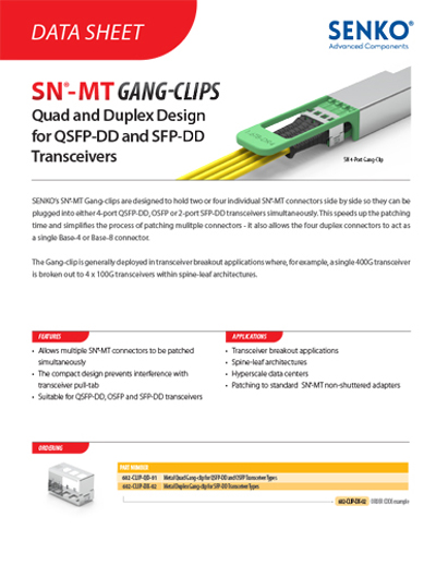 Data Sheet_SN-MT Metal Quad and Duplex Gang Clips