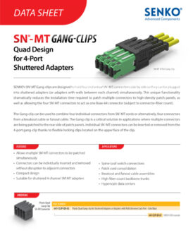 Data Sheet_SN-MT Plastic Quad Gang Clips