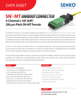 Data Sheet_SN-MT Uniboot Connector