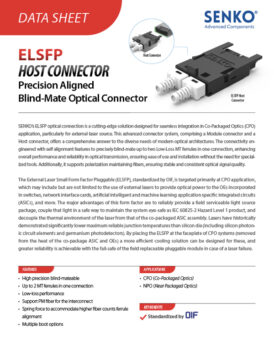 Cover DS ELSFP Host Connector